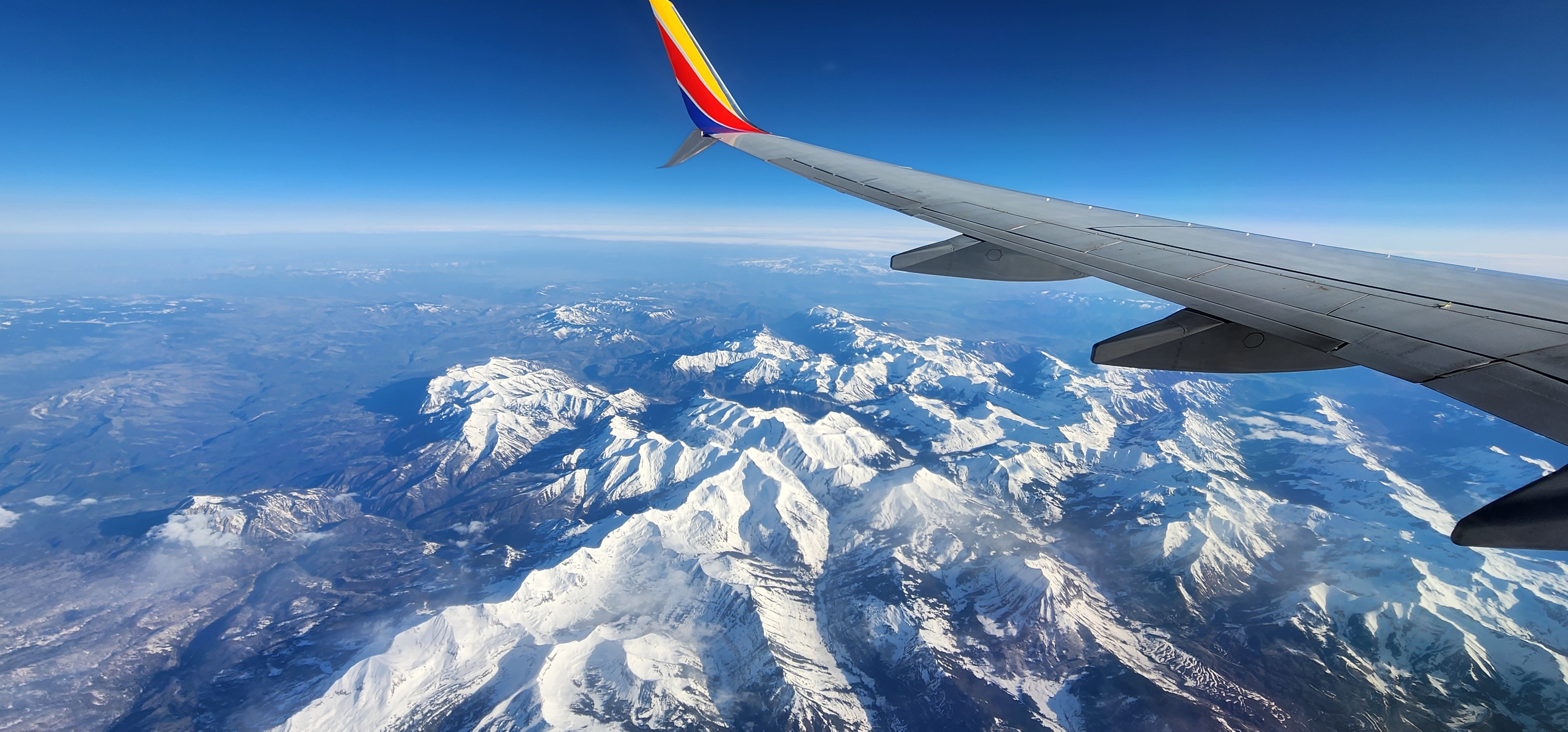View from my plane window